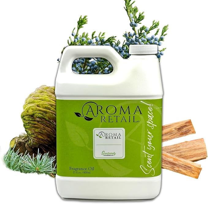 Aroma Retail Fragrance Oil Refill for Scent Machine Aroma Diffuser (27 fl oz Cedar Seduction)