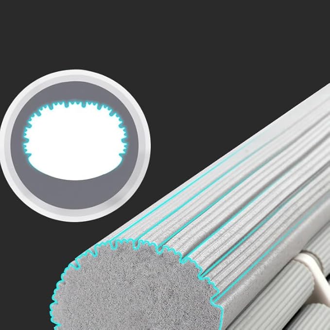 Household Roller Floor Mop with Absorbent Sponge