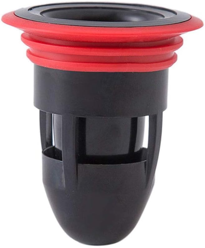 Sink Stopper Toilet Deodorant Floor Drain Core Toilet Floor Drain Bathroom Inner Core Sewer Pest Control Silicone(Black)