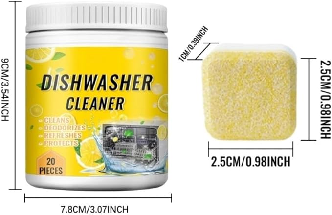 Powerful Cleaning Dishwasher Tablets with A Fresh Scent Capable of Deep Cleaning