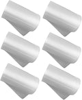 6 Rolls Small Plastic Trash Bags Thickened Garbage Bags for Home Bedroom Bathroom Wastebasket Liners Flat Mouth Roll for Kitchen Cleaning