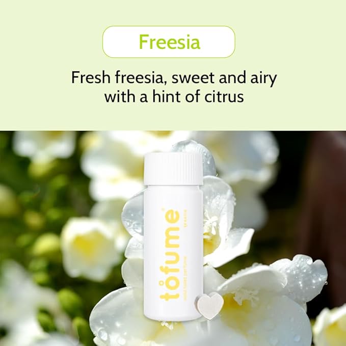 Effervescent Bathroom Air Freshener - Fresh Freesia - Toilet Deodorizer Bathroom Odor Eliminator Toilet Freshener Flushable Air Freshener Toilet Tablets 90 Count (Pack of 3)