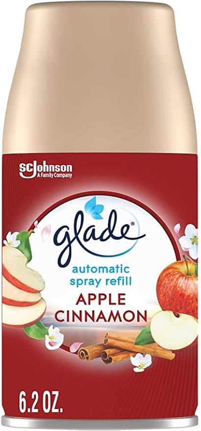 Glade Apple Cinnamon Automatic Refill 6.2 Oz (pack of 6)