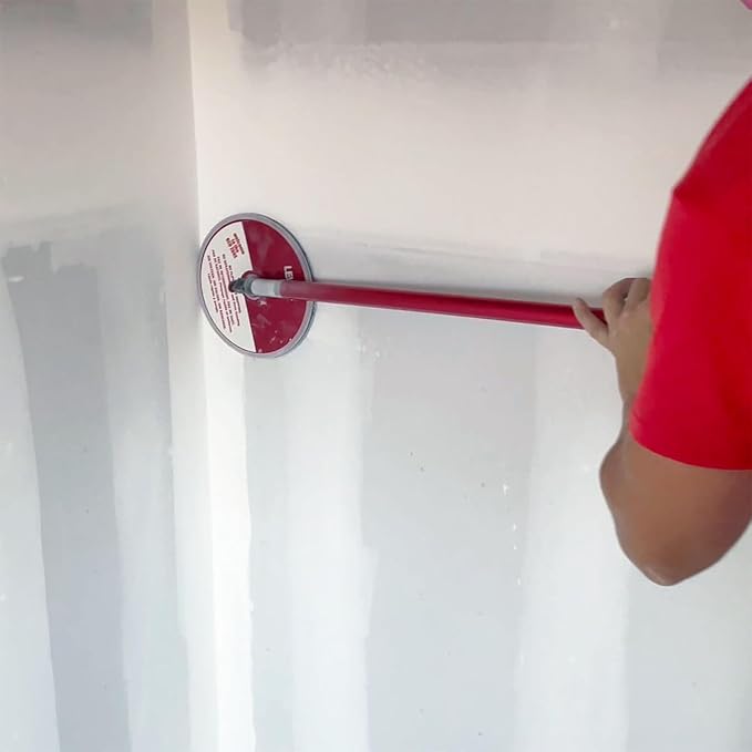 LEVEL5 Sanding Combo | 9 Inch Radial Sanding Head &amp 48 Inch Fixed Sander Pole | Anodized Aluminum Construction | 5-344