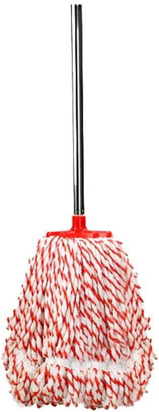 Mop Manual Stainless Steel mop Household Wet and Dry use a Cotton Wide