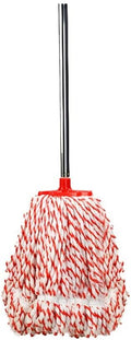 Mop Manual Stainless Steel mop Household Wet and Dry use a Cotton Wide