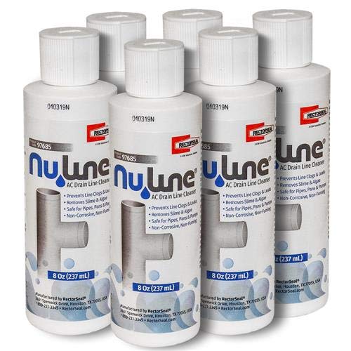 (6)-Pack AC Line Drainline Buildup Remover Air Conditioner Condensate
