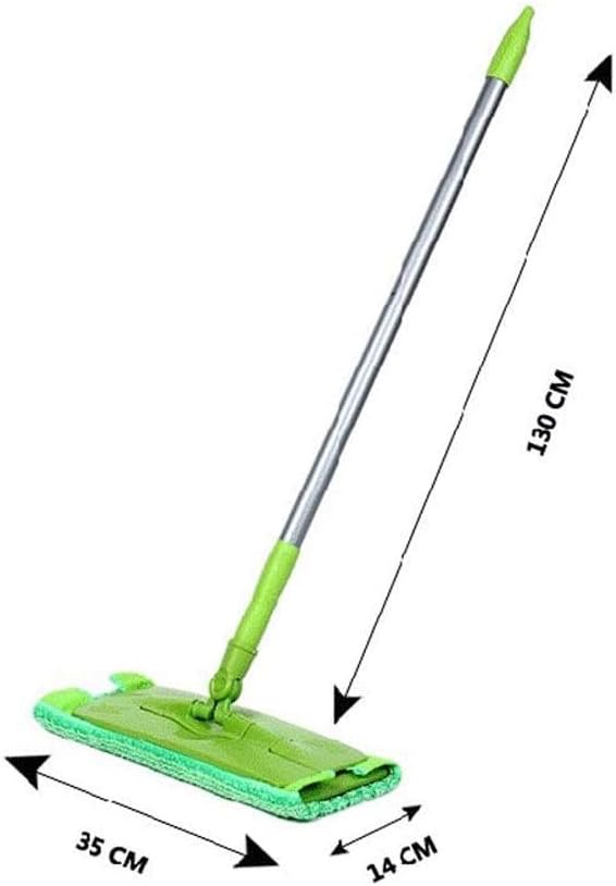Microfiber Hardwood Floor Mop Washable and Reusable Flat Mops Cloths Pads for Wet or Dry Cleaning