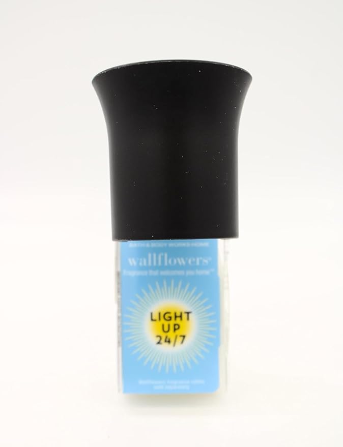White Barn BLACK FLARE NIGHTLIGHT Wallflowers Fragrance Plug