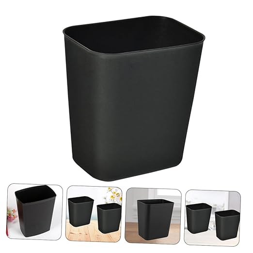 Luxshiny 2pcs Compact Trash Can Multi Use Garbage Bin for Bathroom Office and Home Stylish and Wastebasket for Easy Disposal of Household Waste