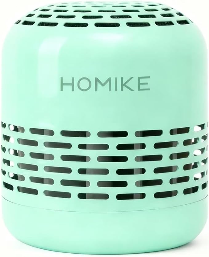 HOMIKE Refrigerator Deodorizer Odor EliminatorLast up to 10 Years for CarClosetShoes CabinetFridge and FreezerOutperforms Baking Soda and Activated Carbon (Green)