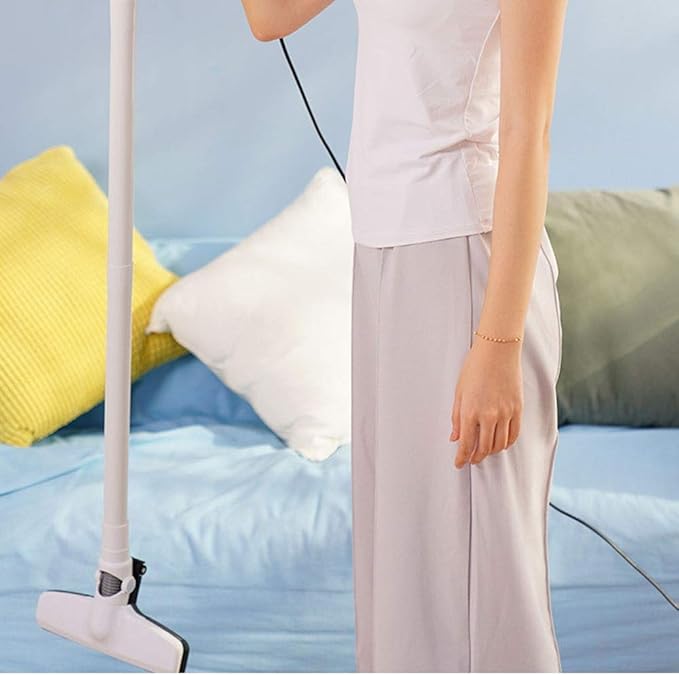 Hard Floor Vacuum Cordless Vacuum Cleaner Powerful Suction Stick and Handheld Light Weight Bagless Large-Capacity Dust Cup Vacuum Ideal for Hard Floor Carpet for Home. (Color : Blue)