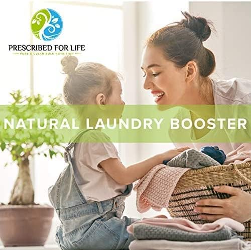 Prescribed For Life Borax Powder Household Laundry Booster Slime Activator &amp Multipurpose Cleaning Powder All Natural Sodium Borate (1kg / 2.2lb)
