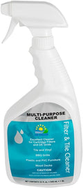 Filter &amp Tile Cleaner | Great All Purpose Cleaning Product | Perfect for Wood Decks PVC Furniture Cement Surfaces Grill Tops and More | Spray On and Rinse Off