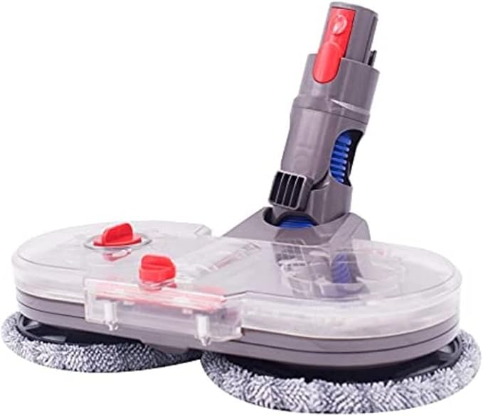 Electric Dry and Wet Mop Head Attachment Compatible with Dyson V7 V8 V10 V11 Cordless Stick Vacuum Cleaner