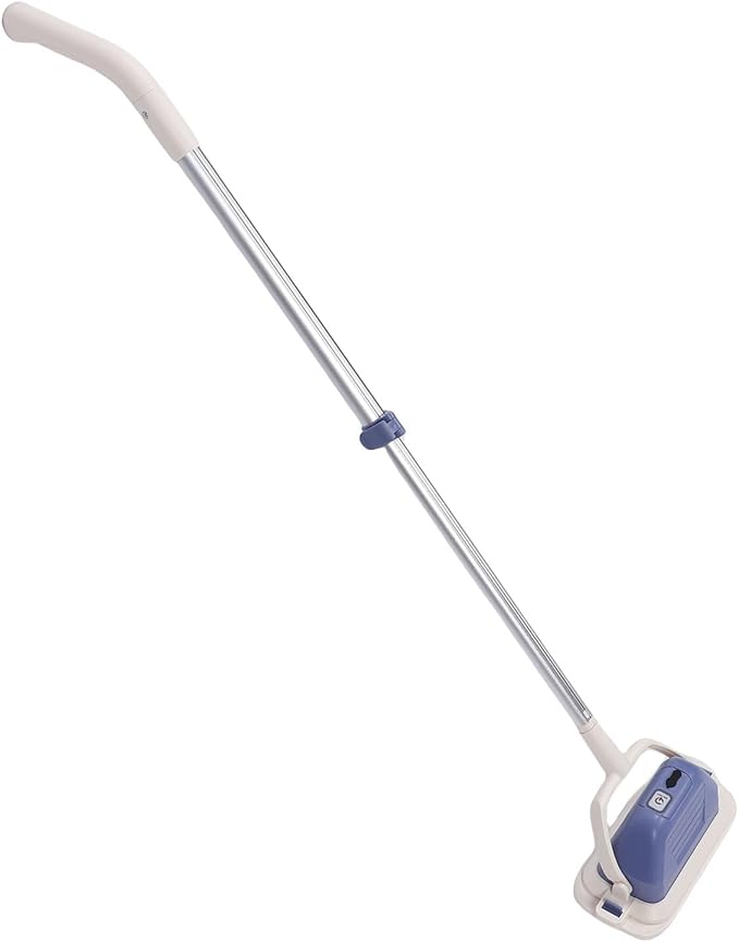 Electric Window Cleaner Removable Head Telescopic Pole 180 Degree Angle Adjustable Rechargeable Cordless Window Wiper for Glass Marble Tile