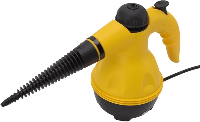 Handheld Steam CleanerHigh Temperature Portable Electric Pressurized Steam Cleaner Tool1000W Household Steams clean for Tile Grout Windows Bathrooms Kitchen Auto Stoves (US Plug 110V)
