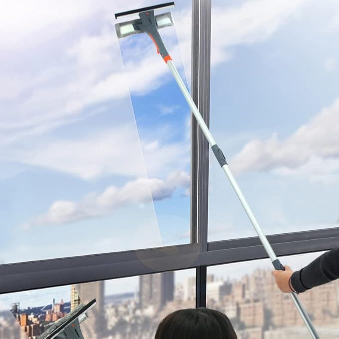 Spray Window Cleaner Washing Brush Glass Cleaning Wiper Kitchen Accessories Tools