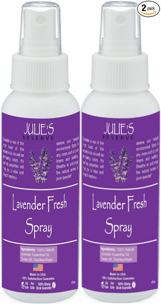 2 Pack Lavender Room &amp Linen Spray Julie's Reserve