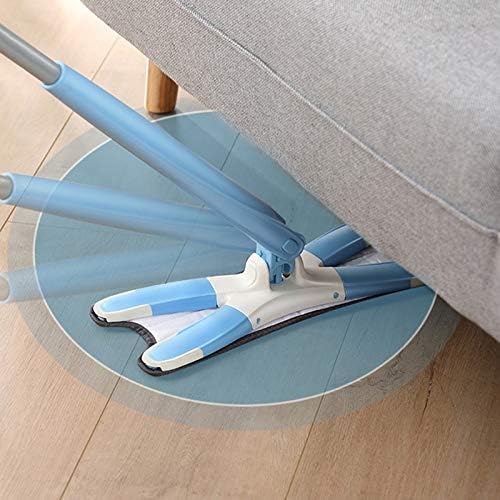Microfiber Mop Cloth Auto Extrusion Wash Free Flat Mops for House Cleaning Kitchen Tools