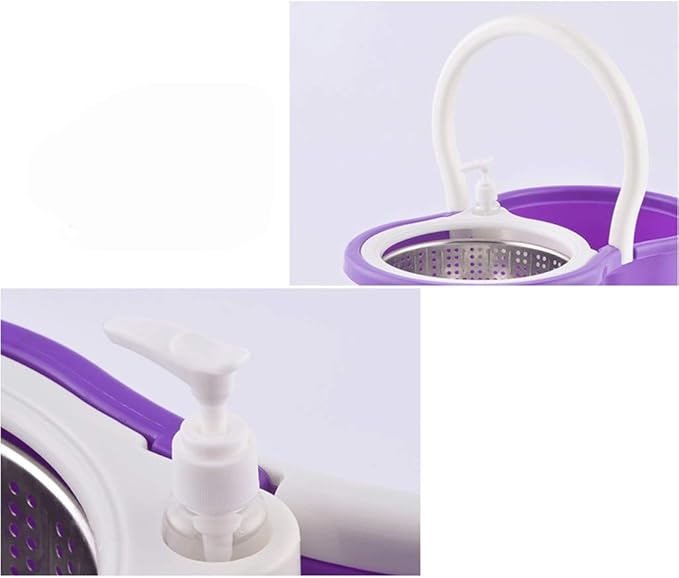 360 Degree Microfiber Mop Replacement Rotating Kitchen Bathroom Surface Cleaning Spinning Floor Clean Tool