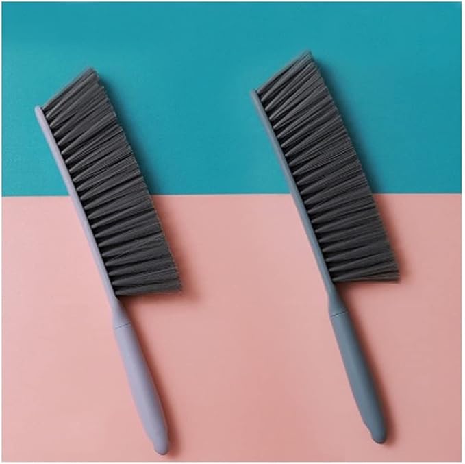Dust PanIndoor Broom Brush for Cleaning Precipitator Bed Brush Anti-Static Dust Brush Multifunctional Cleaning Brush Hand Broom(C)