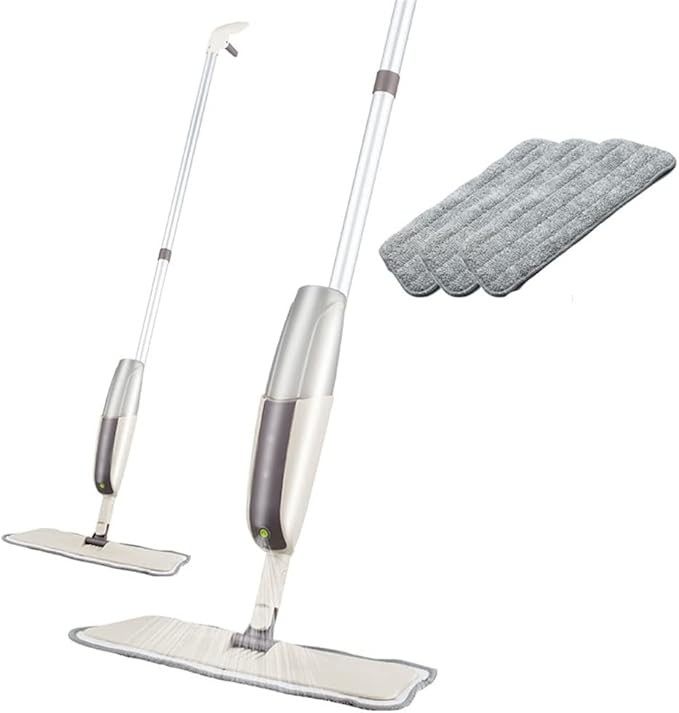 Mop to Replace The Cloth Home Use Pad Practical Household Dust Cleaning Reusable Microfiber for Spray(3pcs)