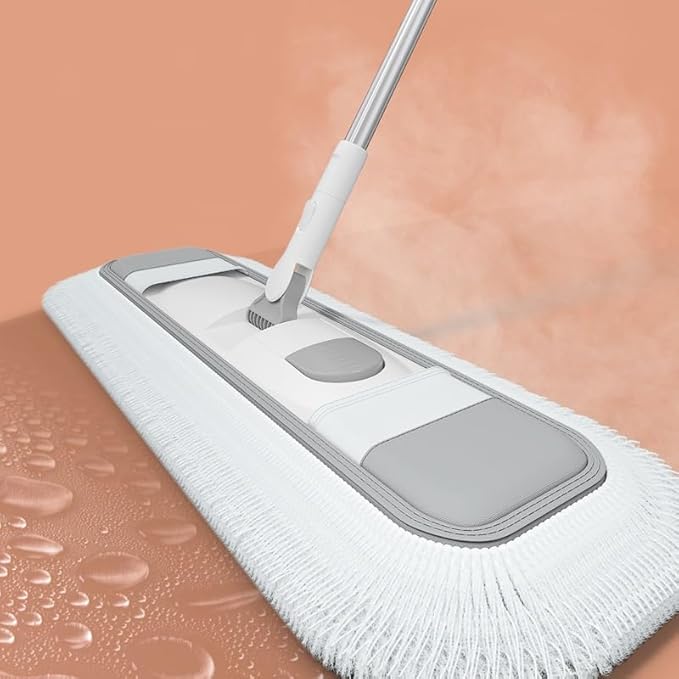 Flat Mop Cotton Row Mop Large Mop Household Tile Floor Mop Extended Mop Floor Mop