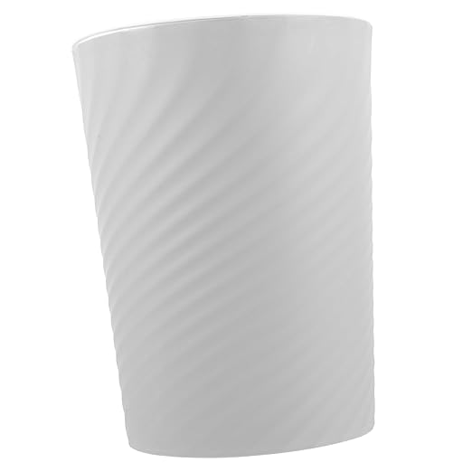 Press Ring Trash Can Bedroom Desk Wastebasket Office Bathroom Waste Bin