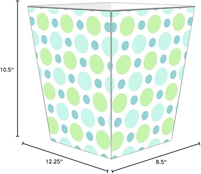 Marye-Kelley WB1562 - Blue Bubble Gum Wastepaper Basket