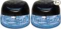 Bluonics Fresh Aire 2-Pack Water Air Washer Air Revitalizer &amp Freshener with 4 Fragrance Bottles 7-Color LED Night Light &amp White Noise Feature
