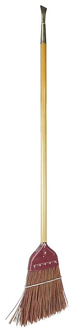 Weiler 70324 Track &amp Switch Upright Cap Broom Palmyra Fill 55 Overall Length Made in The USA