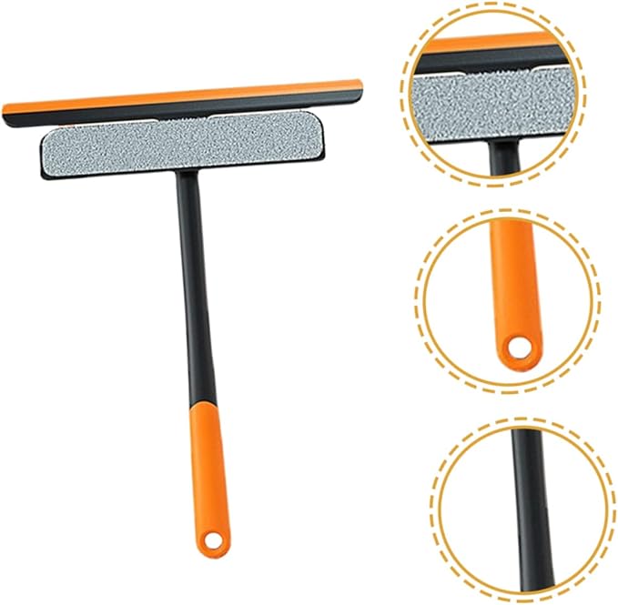 FRCOLOR 3pcs Window Screen Cleaning Brush with Ergonomic Handle Multi-Functional Tool for Stubborn Grime Removal Lightweight Design for Easy Use and Versatile Applications