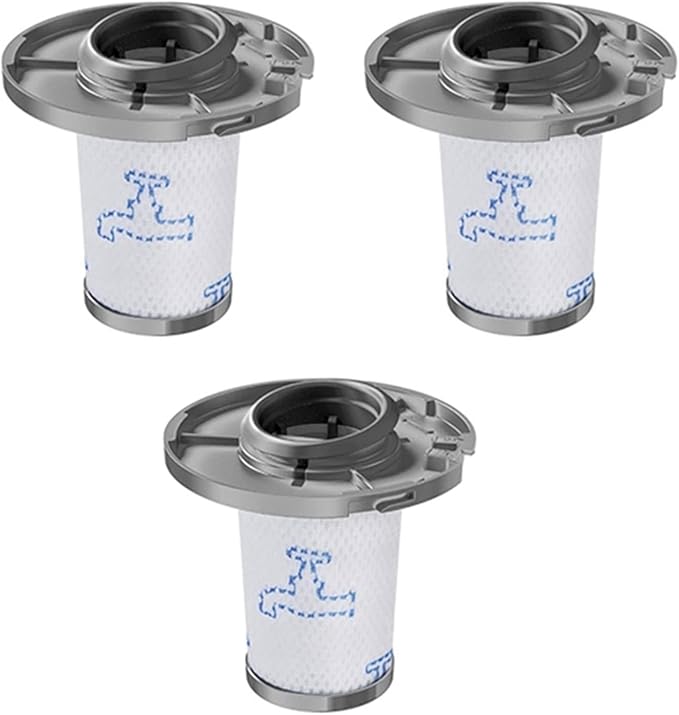 Compatible with Rowenta ZR009006 Filter Compatible with X-Force Flex 8.60 Cordless Vacuum Cleaner Household Cleaning Accessories Washable Filt (Color : 3 PCS)