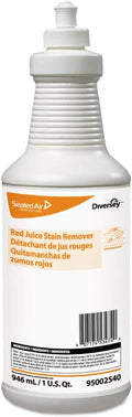 Diversey Care 95002540 Red Juice Stain Remover 32 oz Bottle 6 Bottles/Carton