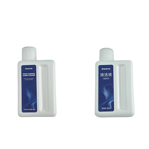 Floor Cleaning Fluid Compatible for DreameD9X40 UltraX30 Ultra Vacuum Cleaner Parts Detergent Cleaning Fluid Mop(2PCS-1000ml)