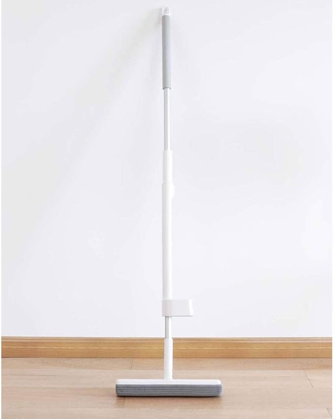 180° Foldable Mop Can Be Stored in A Standing Position -Click Change of Rubber Cotton Household Hand-Washing  Wet and Dryy