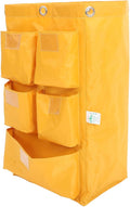ABOOFAN Janitorial Bag Cleaning Cart Pouch Replacement Housekeeping Bag Trash Collecting Strong Versatile