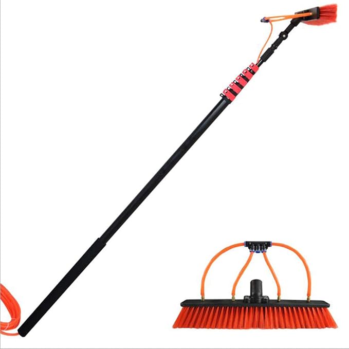 Window Cleaning Brush Commercial Window Cleaning Kit Pole Water Fed Pole Kit Water Fed Brush Water Fed Cleaning System Solar Panel Cleaning Brush