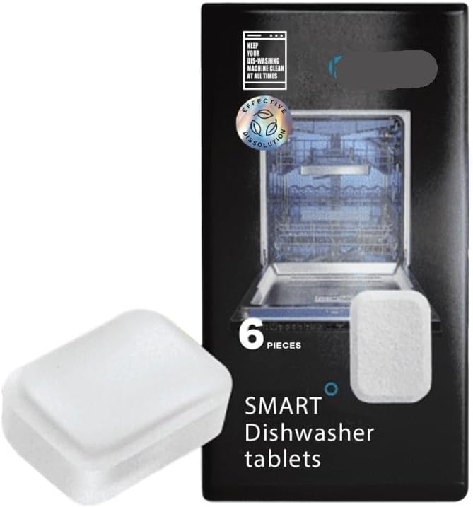 Powerful Dishwasher Cleaning Tablets - Eliminate Dirt Odor &amp Excess Foam Deep Clean Your Dishwasher(3PCS)