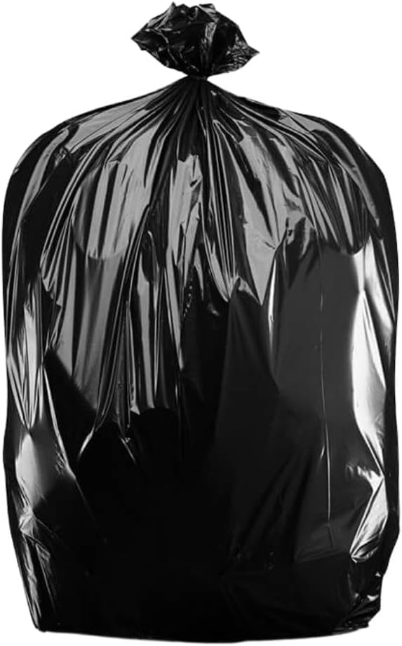 Plasticplace 20-30 Gallon Trash Bags │ 2.0 Mil │ Black Heavy Duty Garbage Can Liners │ 30 x 36 (100 Count)