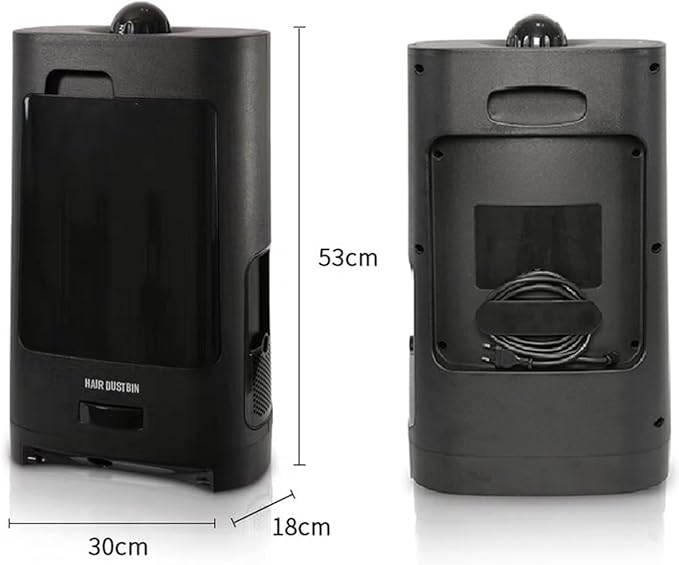 Professional Cordless Vacuum Cleaners Salon Vacuum Cleaner with Broken Hair Electric Hair Salon Dustbin for Kitchen Shops and Hotels