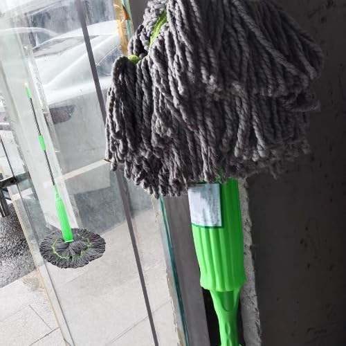FOTN 2 in 1 Dehydrated Mop 2024 New Self-Wringing Twist Mops for Floor CleaningSelf Wringing 360 Flat Mop with Stainless Detachable Steel Handle (1PC+1 mop Head)