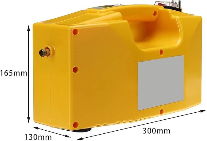 Steam Cleaning 3000W Professional Steam Cleaner Handheld Steam Generator High Pressure Cleaning Machine for Household Kitchen (Color : Yellow)