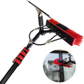 Window Washing Kit Solar Panel Cleaner Retractable Ergonomic Design with Scraper Suitable for Cleaning High Altitude Glass Exterior Walls Cleaning Photovoltaic and Solar Panels.