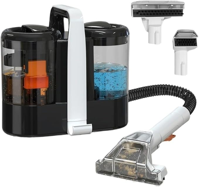Compatible For OMESER W07 600W 15KPa Handheld Spot Cleaner For Carpet Sofa Curtain Spray Suction Machine