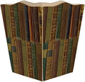 Marye-Kelley WB1543 - Antique Book Spines Wastepaper Basket