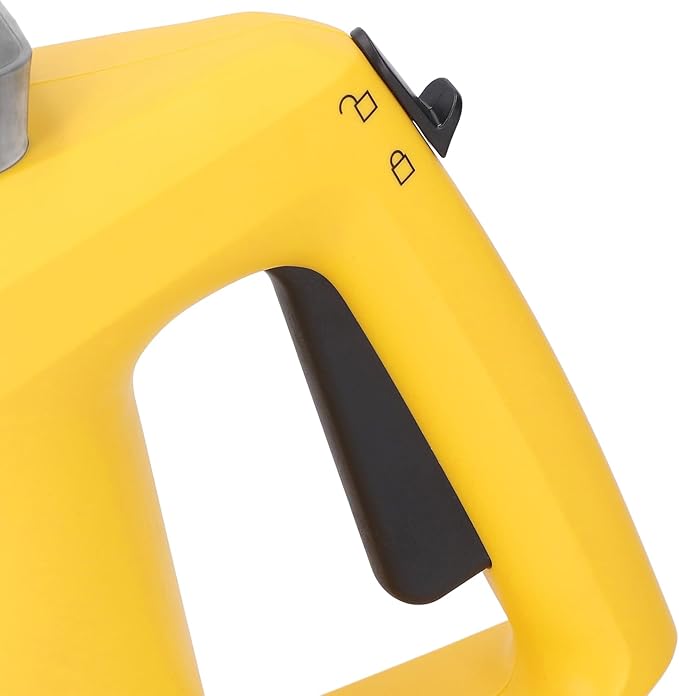 Handheld Steam Cleaner Yellow Multipurpose Portable with High Temperature Pressure Portable Home Handheld Steam Cleaner Efficient Cleaning for Home Furniture Clothes Couch Car