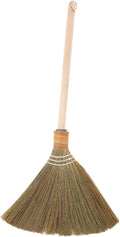 0.25kg Traditional Asian Corn Broom Soft Bristles for Heavy Duty Cleaning