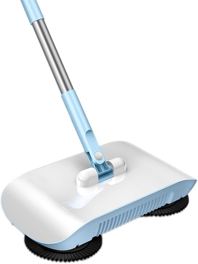 Household Sweeper Manual Floor 2 in 1 Broom and Mop Hand Push Type Dustpan Home Tools Automatic Sweeper Manual Floor